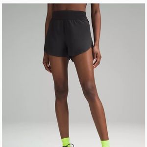 Fast and free high rise shorts size 8 never worn but has been washed